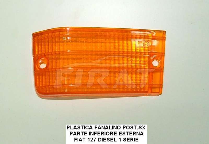 PLASTICA FANALINO FIAT 127 DIESEL INF.EST. POST.SX